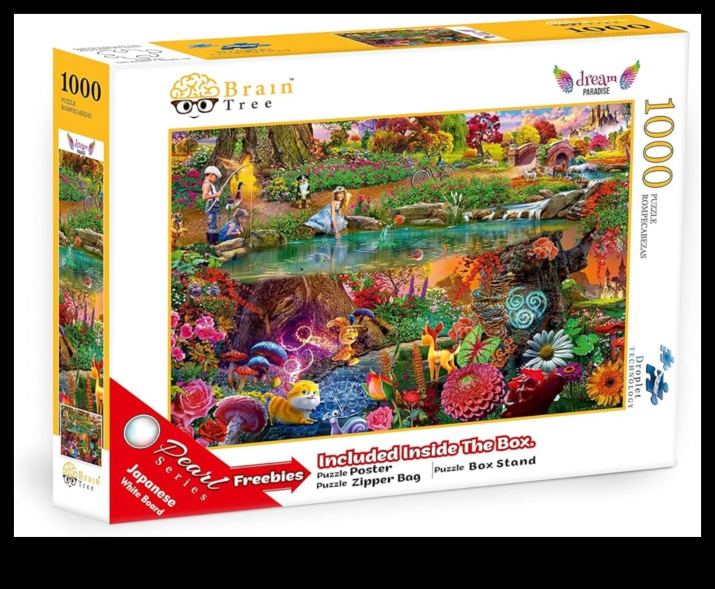 Puzzle Paradise: Bilişsel Gelişim İçin Beyin Zorlayıcı Oyunlar